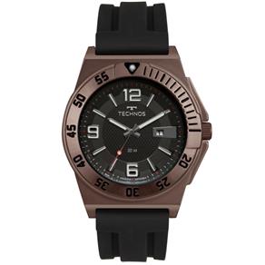 Relógio Masculino Technos Racer 2117LBK/8P 45mm Silicone Preto