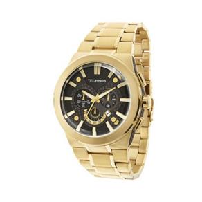 Relógio Masculino Technos Sports OS2AAR/4P 48mm Dourado