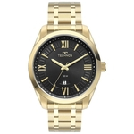 Relógio Masculino Technos Steel Dourado 2115MXN/1P