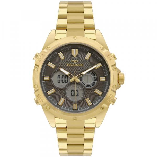 Relógio Masculino Technos TS Digiana BJ3814AB/1P 46mm Aço Dourado