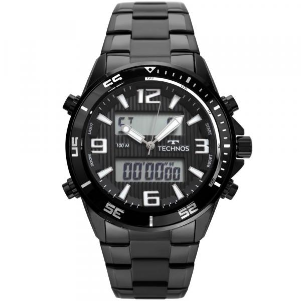 Relógio Masculino Technos TS Digiana TC131017C/4P 49mm Aço Preto