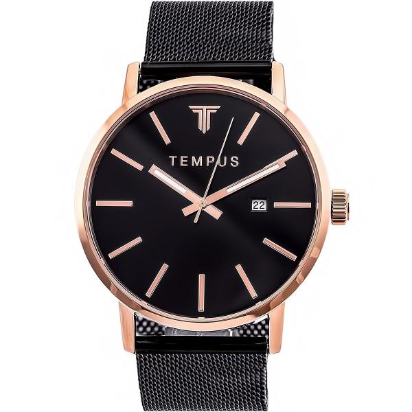 Relógio Masculino Tempus Black Rose ZW20145P Rose