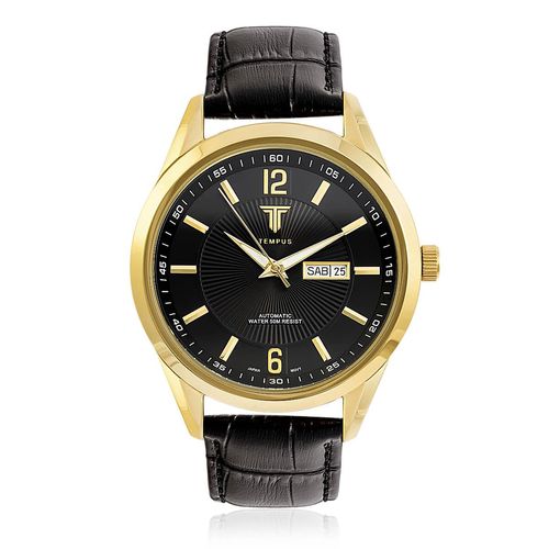 Relógio Masculino Tempus Elite ZW20136P Gold Black