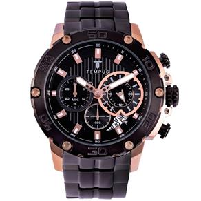 Relógio Masculino Tempus ZW30358P Performance Rose Black