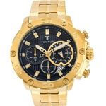 Relógio Masculino Tempus ZW30358U Performance Gold Black