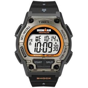 Relógio Masculino Timex Analógico Digital Ironman Shock T5k341wkl/tn - Preto/laranja