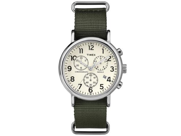 Relógio Masculino Timex Analógico - Resistente à Água Cronógrafo TW2P71400WW