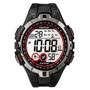 Relogio Masculino Timex Digital Esportivo Marathon Shock Resistant - T5k423ww/tn - Vermelho