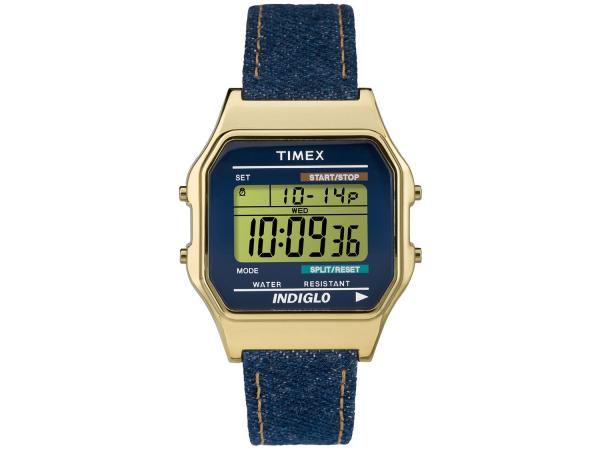 Relógio Masculino Timex Digital - Resistente à Água Cronômetro TW2P77000WW/N