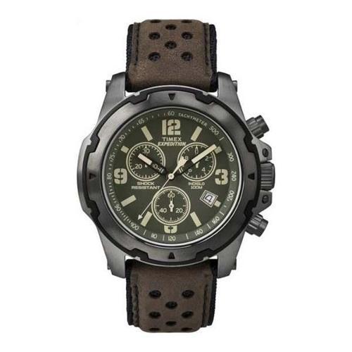 Relógio Masculino Timex Expedition Tw4b01600ww/N 42mm Couro Marrom