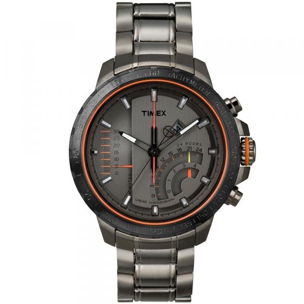 Relogio Masculino Timex Iq Linear Indicador Chronograph - T2p273pl/ti