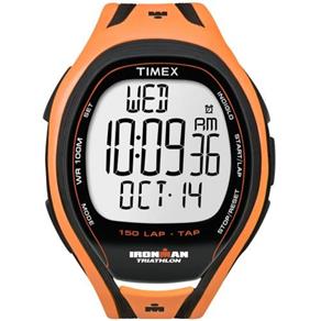 Relógio Masculino Timex Ironman Tap Sleek 150-Lap T5K254Su/Ti Laranja