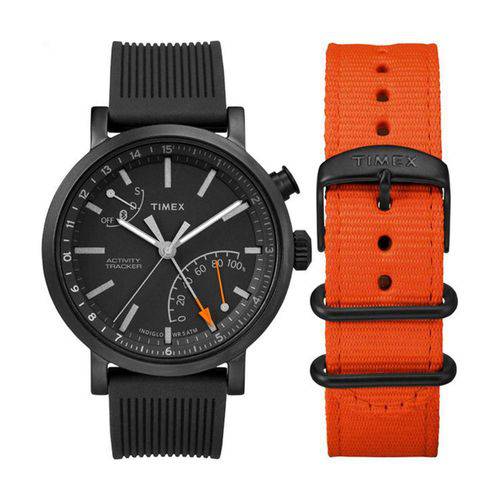 Relógio Masculino Timex Twg012600pl/I Metropolitan 42mm Silicone Preta