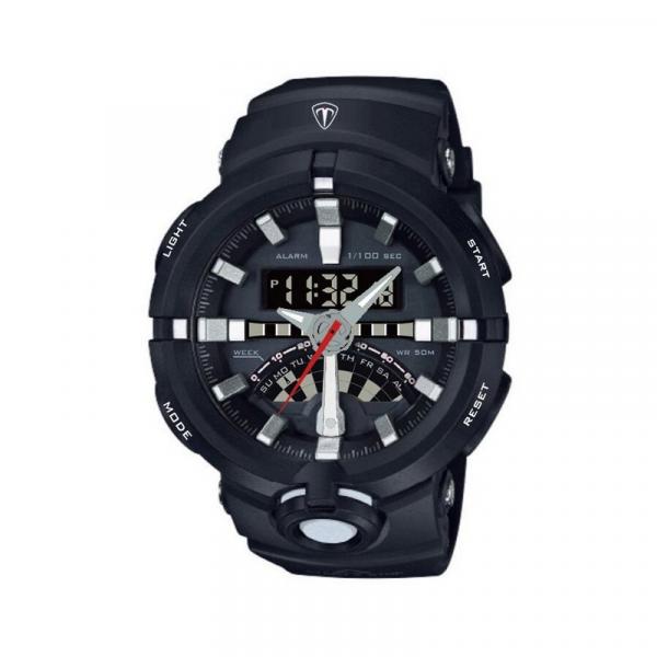 Relógio Masculino Tuguir Anadigi TG7001 Preto