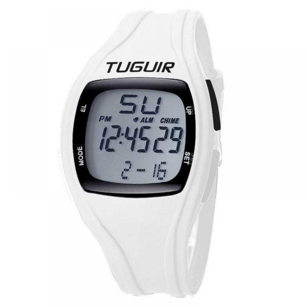 Relógio Masculino Tuguir Digital TG1602 - Branco