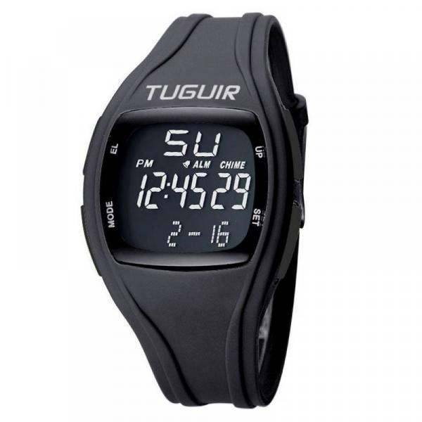 Relógio Masculino Tuguir Digital TG1602 - Preto e Preto