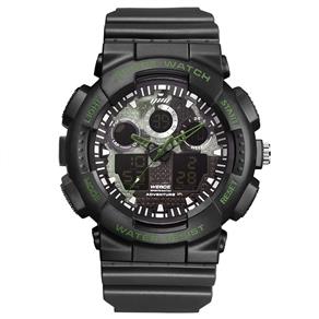 Relógio Masculino Weide AnaDigi WA3J8003 - Preto e Verde