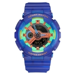 Relógio Masculino Weide AnaDigi WA3J8004 – Azul e Verde