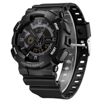 Relógio Masculino Weide Anadigi Wa3j8004 - Preto E Cinza