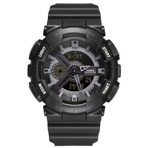 Relogio Masculino Weide AnaDigi WA3J8004 - Preto e Cinza