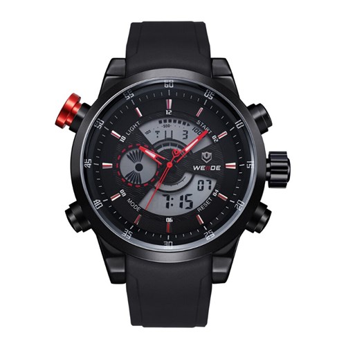 Relógio Masculino Weide AnaDigi WH-3401 - Preto