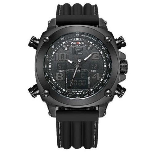 Relógio Masculino Weide Anadigi WH-5208 Cinza