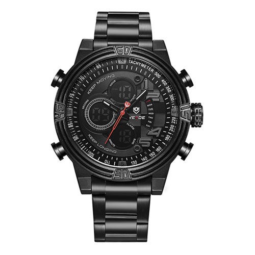 Relógio Masculino Weide Anadigi WH-5209 Preto