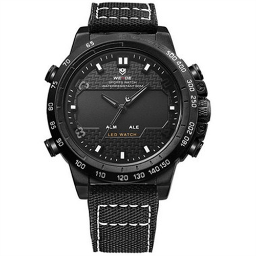 Relógio Masculino Weide Anadigi WH-6102 Preto