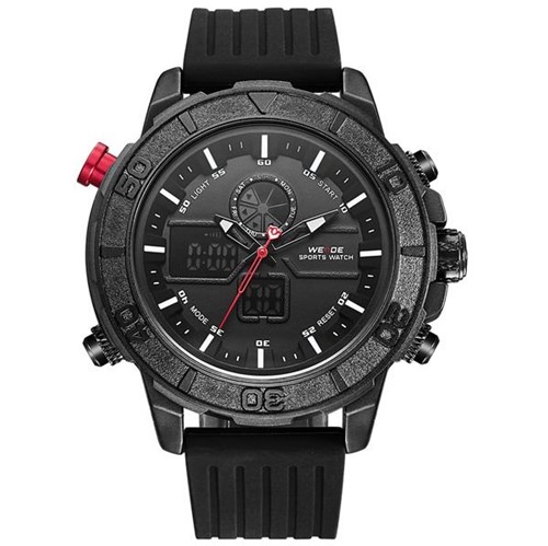 Relógio Masculino Weide Anadigi WH-6108 Preto