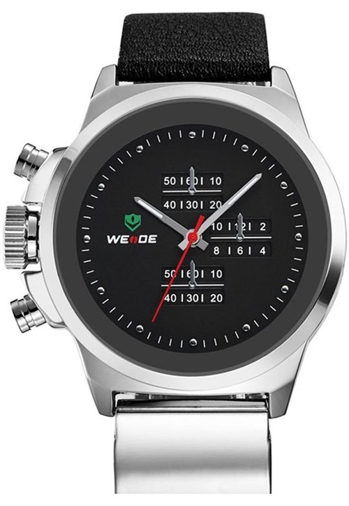 Relógio Masculino Weide Analógico CasualWH3305B Preto