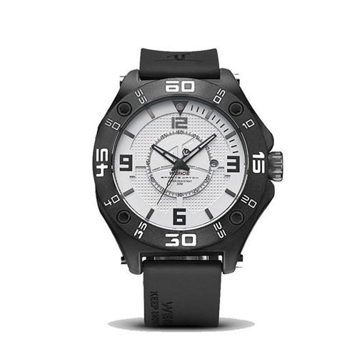 Relógio Masculino Weide Analógico UV-1502 Preto e Branco