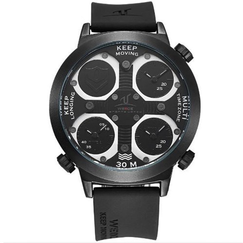 Relógio Masculino Weide Analógico Uv-1503 Pt