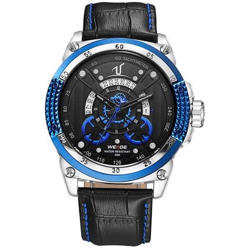 Relógio Masculino Weide Analógico Uv-1605 Az