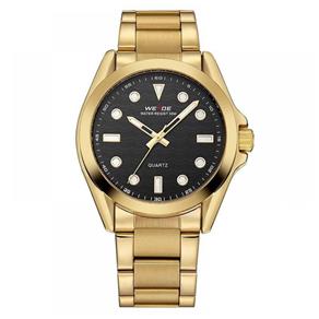 Relógio Masculino Weide Analógico WH802 Dourado e Preto