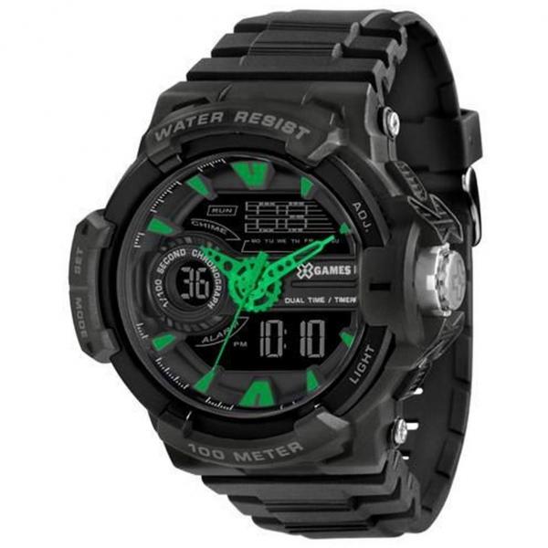 Relogio Masculino X-games Anadigi Esportivo - Xmppa176 Pxpx - Preto - Xgames