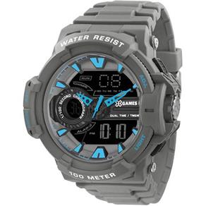 Relógio Masculino X-Games Analógico Digital Esportivo - Xmppa182 Pxgx - Preto/Azul