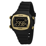 Relogio Masculino X-Games XLPPD052 PXPX Digital Retangular Dourado e Preto