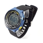 Relógio Masculino X-games Xmppd575 Bxpx Aro Azul Pulseira de Silicone