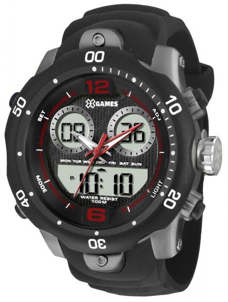 Relogio Masculino Xgames Anadige Silicone Xmppa206-bxpx