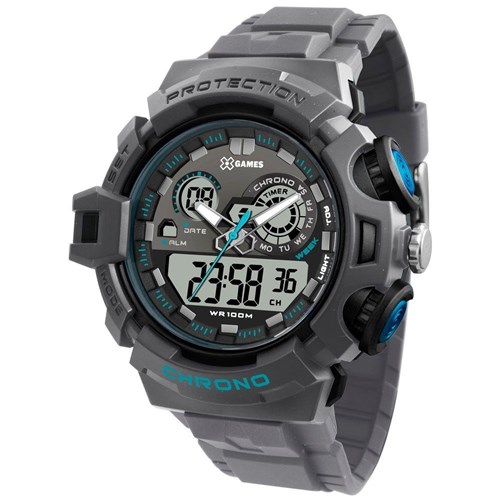 Relogio Masculino Xgames Cinza Xmppa246bxgx