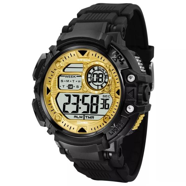 Relogio Masculino Xgames Preto Xmppd476 - Jjoias