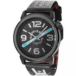 Relógio Masculino Yankee Street Black Angels YS30425P Couro