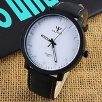 Relógio Masculino Yazole 320 Preto Branco