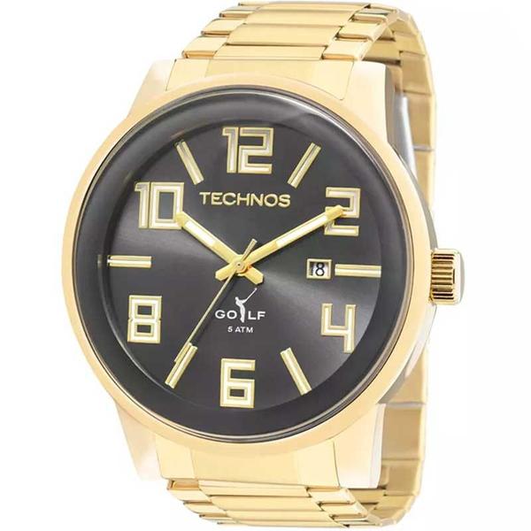 Relógio MasculinoTechnos Masculino Dourado 2115KQU/4A