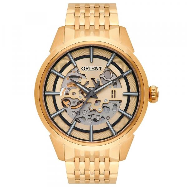 Relógio Mascullino Orient Automático NH7GP001 C1KX Dourado