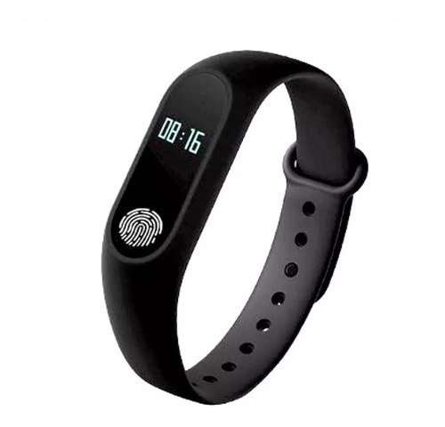 Pulseira Inteligente Fitness M2 Monitor Smartband Bluetooth (Preto)