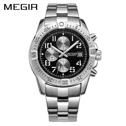 Relógio Megir - 2030G (Preto)