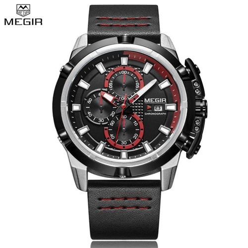 Relógio Megir - Mg2062 (Preto)
