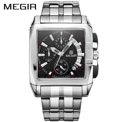 Relógio Megir - Ms2018G (Preto)