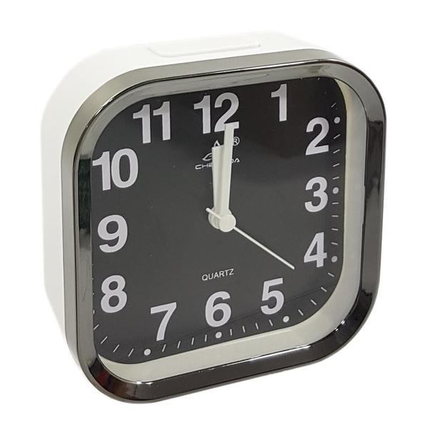 Relógio Mesa Amigold Quadrado com Despertador